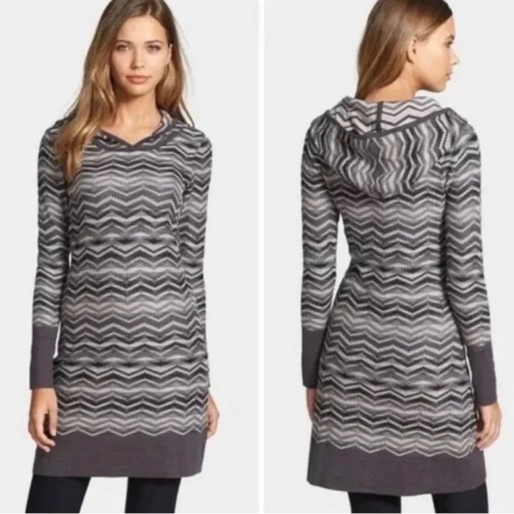 Prana Meryl hooded Sweater dress